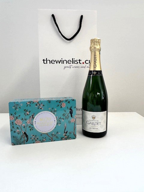 Champagne gift bag best sale