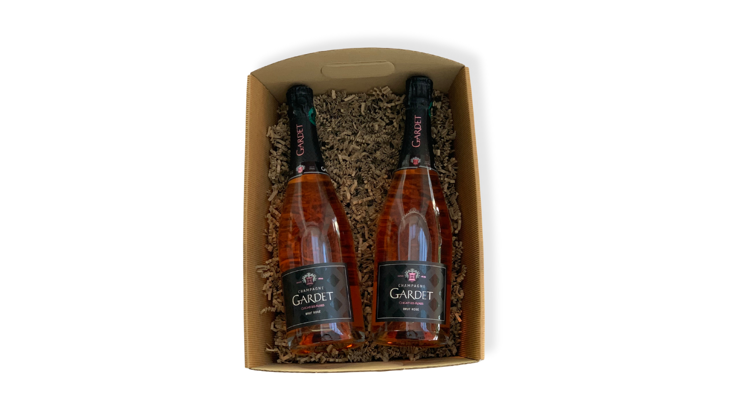 Champagne Gardet Rose Basket