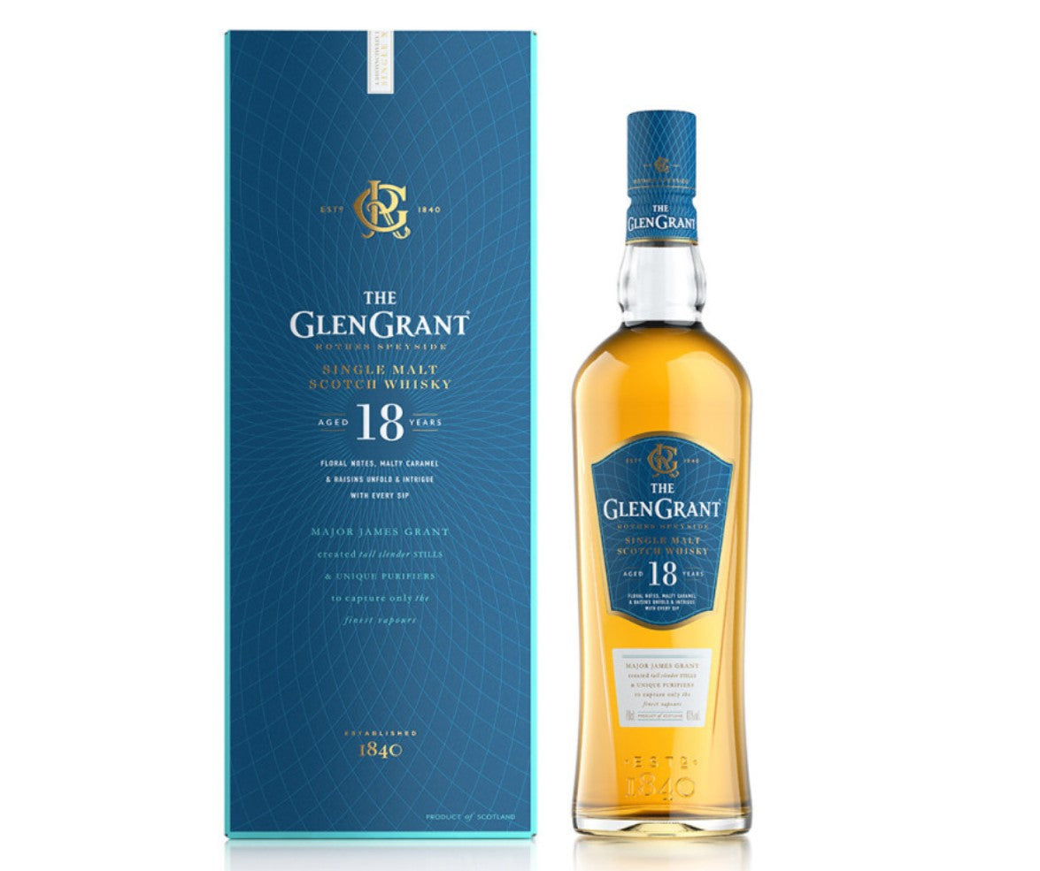 Glen Grant Single Malt 18 Year Scotch Whisky